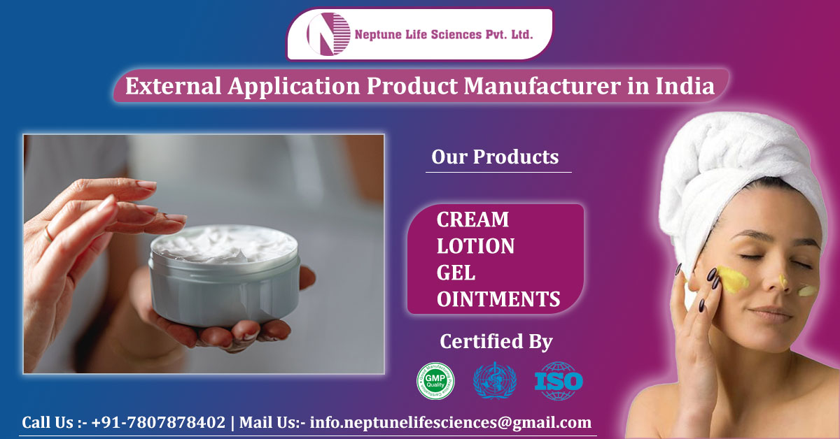 External application Product manufacturer in India