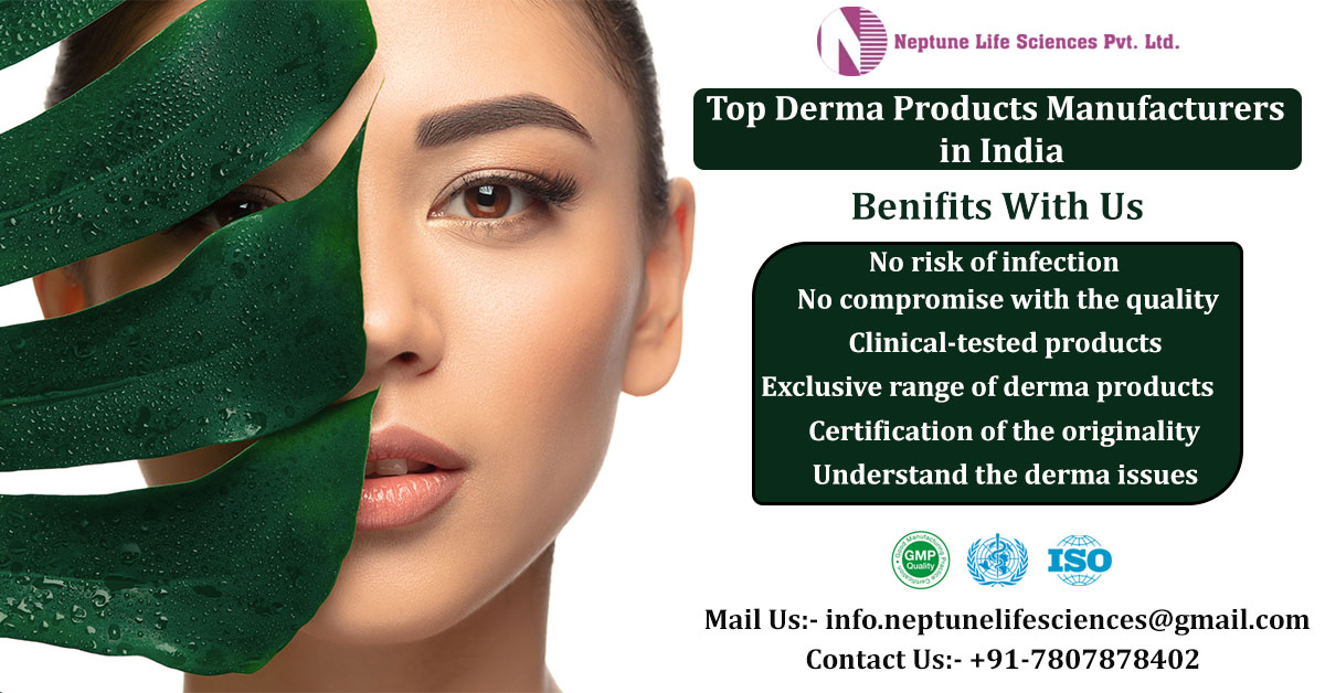 Top Derma Products Manufacturers in India | Neptune Life Sciences Pvt. Ltd.